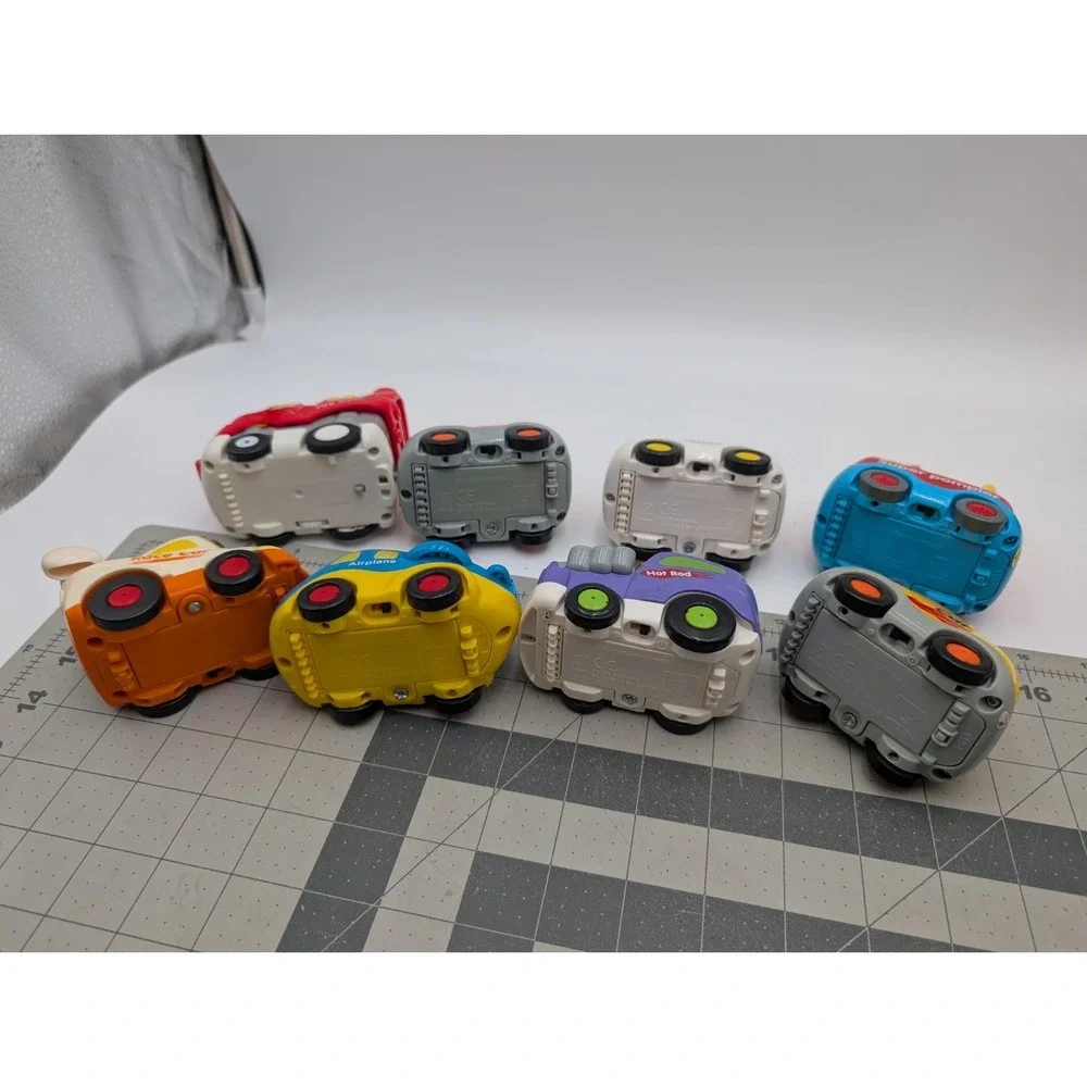 VTech‎ Go Smart Vehicle Race Car Hot Rod Fire Truck Police Plane Lot of 8